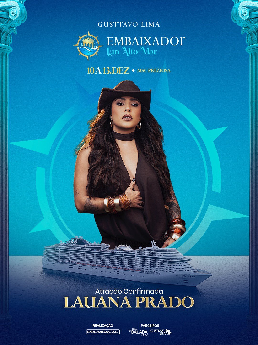 Embaixador em Alto Mar - Lauana Prado