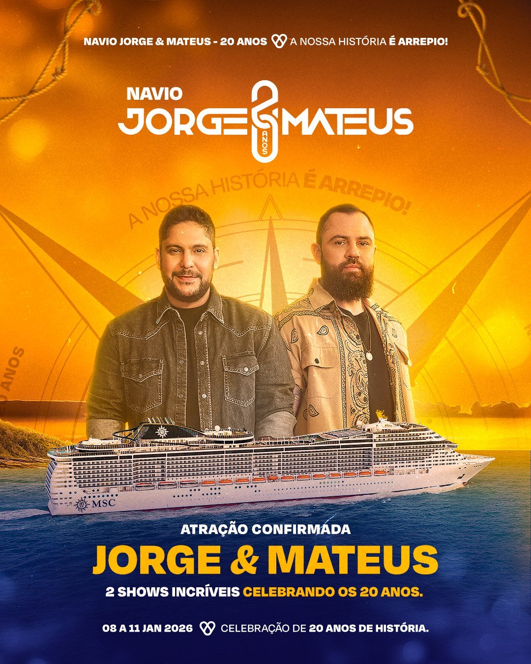 Navio Jorge e Mateus - Jorge e Mateus