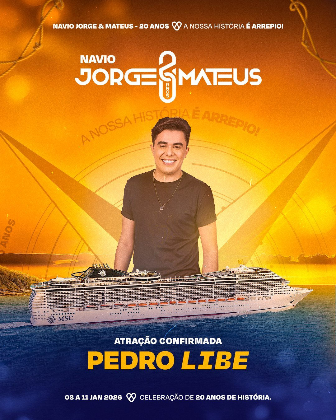 Navio Jorge e Mateus - Pedro Libe
