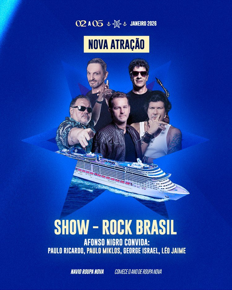 Navio Roupa Nova - Show Rock Brasil