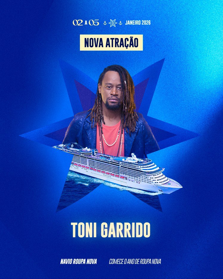 Navio Roupa Nova - Toni Garrido