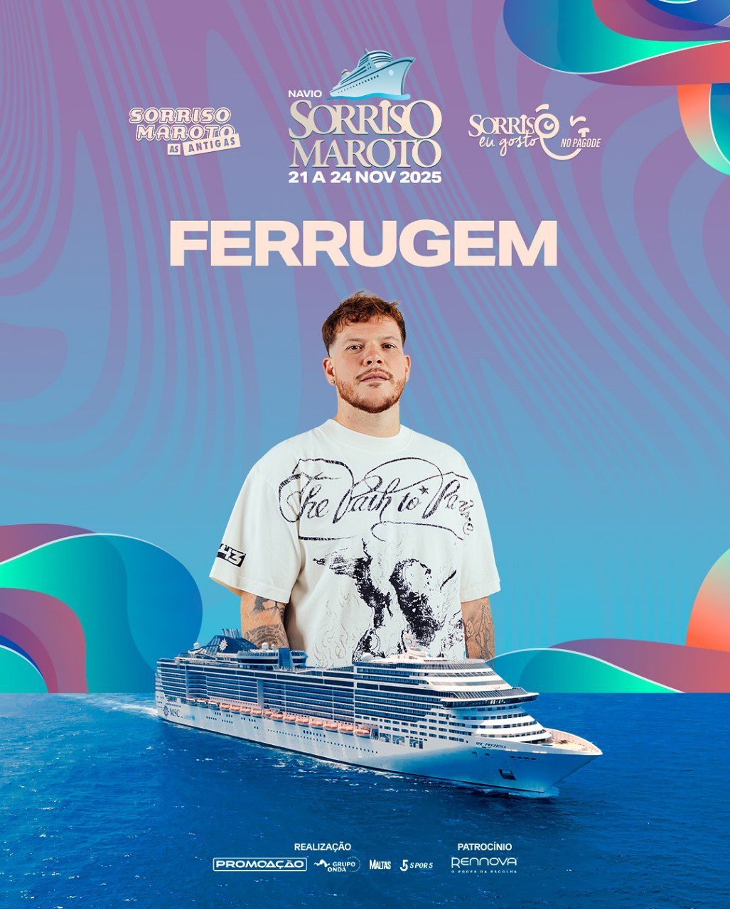 Navio Sorriso Maroto - Ferrugem