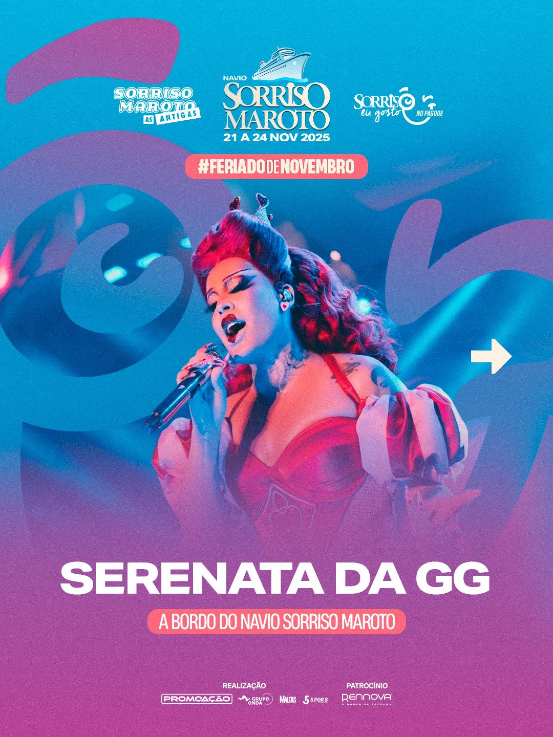 Navio Sorriso Maroto - Serenata da GG
