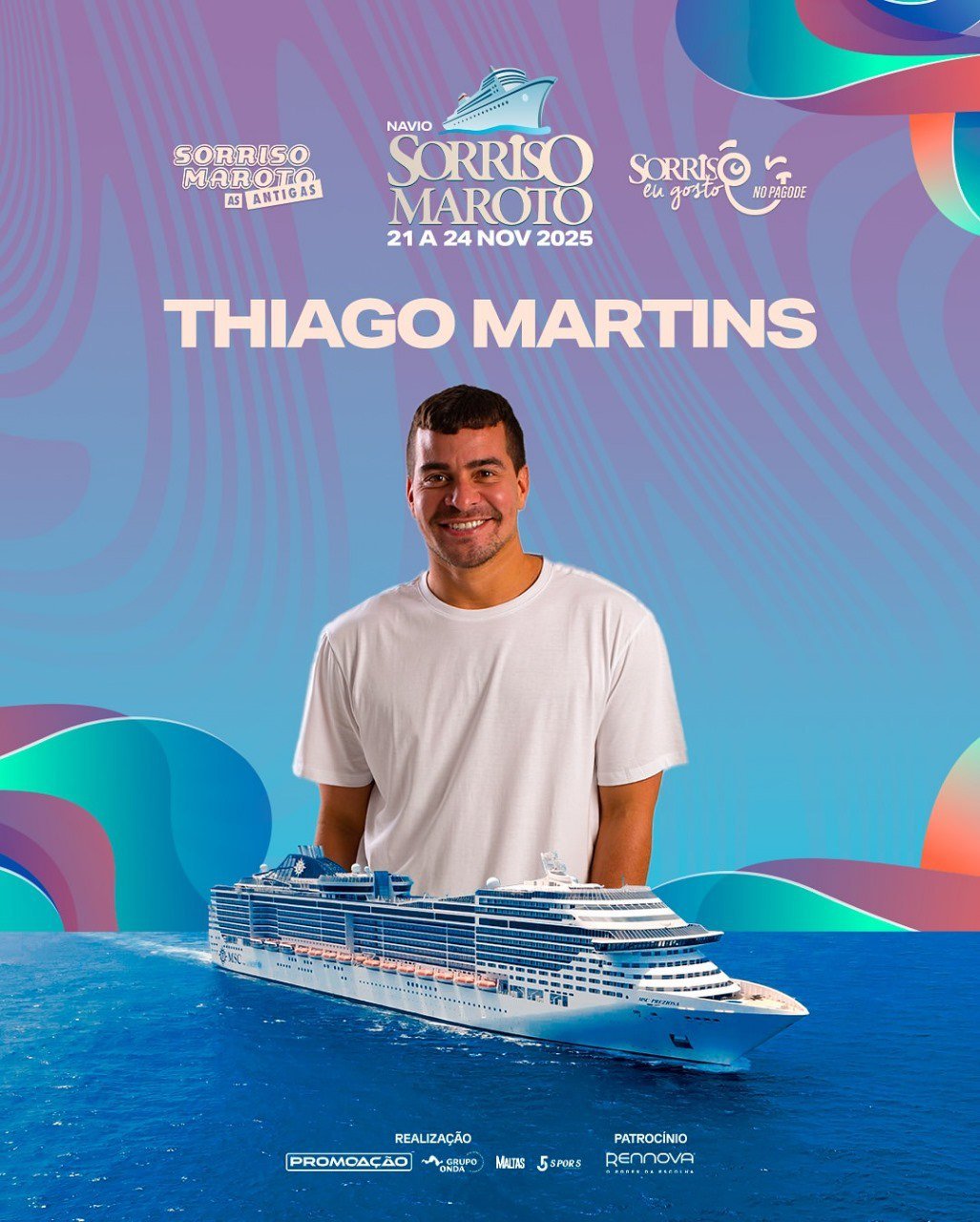 Navio Sorriso Maroto - Thiago Martins