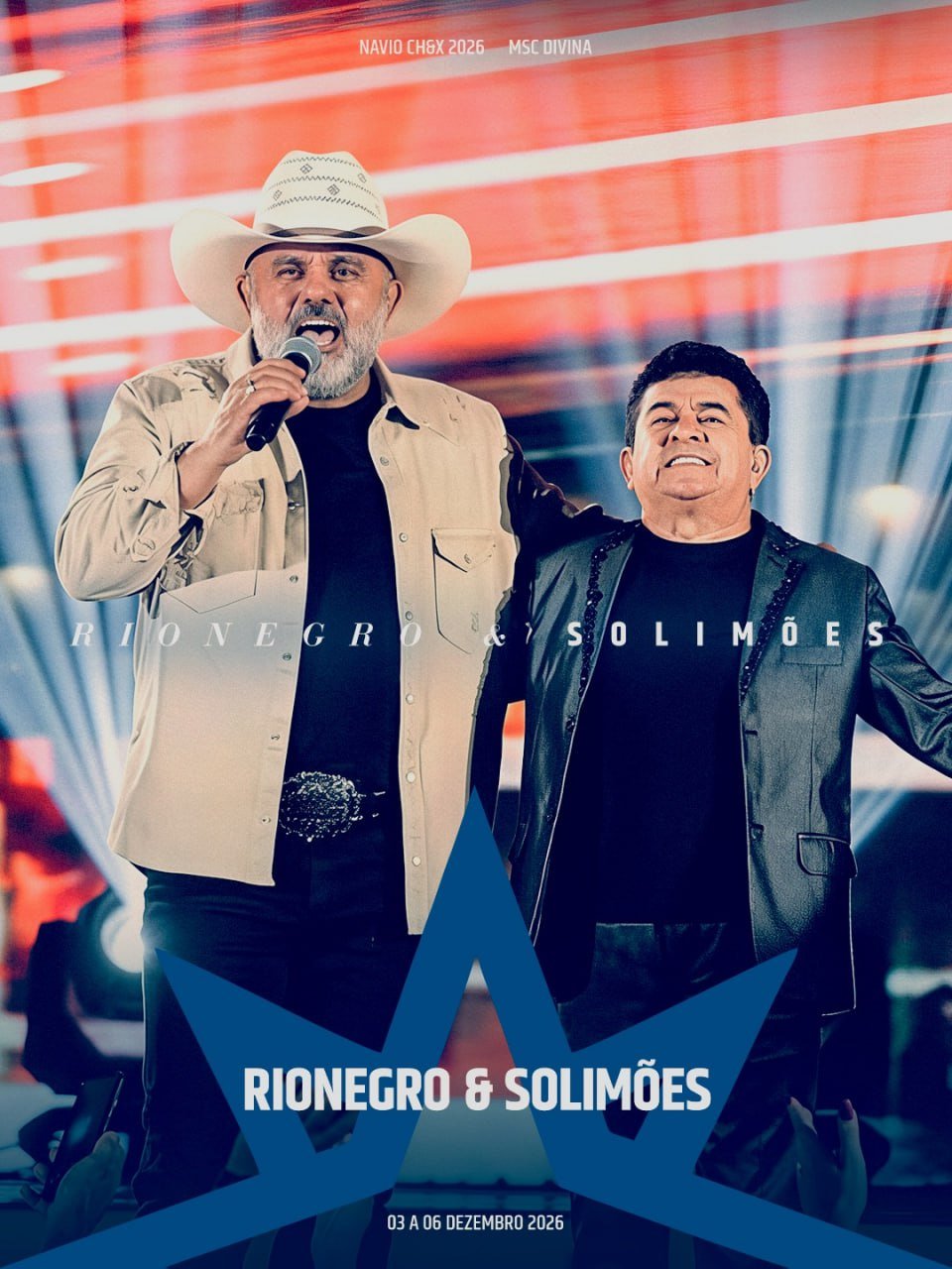 Navio Chitãozinho & Xororó - Rio Negro & Solimões