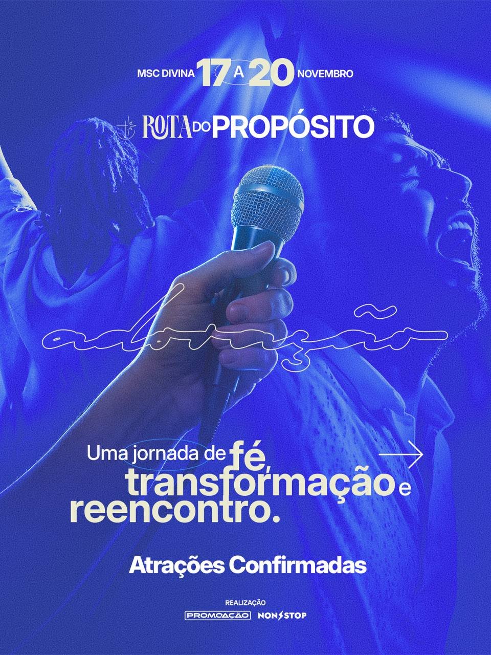 Navio Rota do Propósito - Atrações Confirmadas