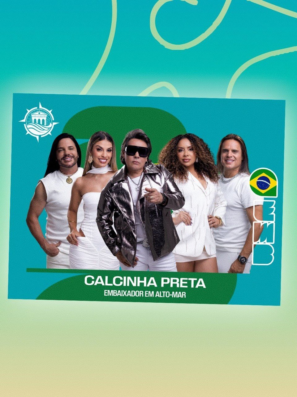Embaixador em Alto Mar 2026 - Calcinha Preta
