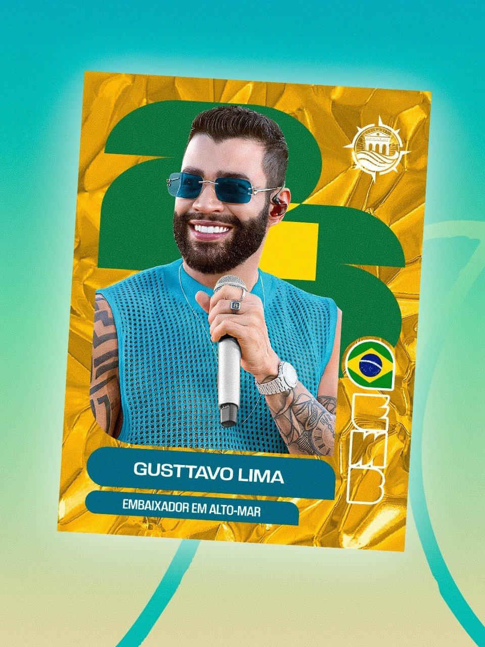 Embaixador em Alto Mar 2026 - Gusttavo Lima