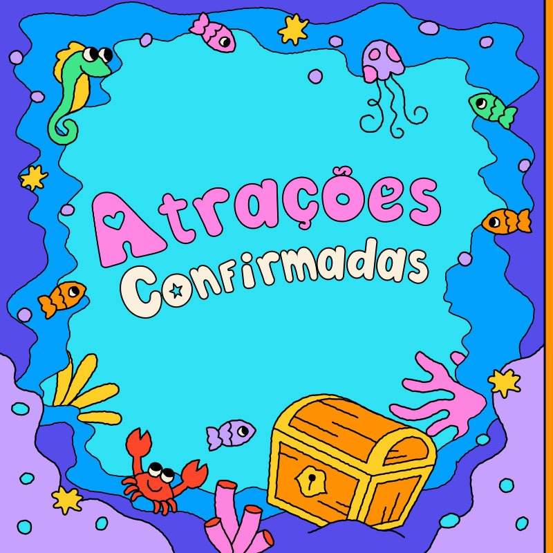 Festivalzinho em Alto Mar - Atrações Confirmadas