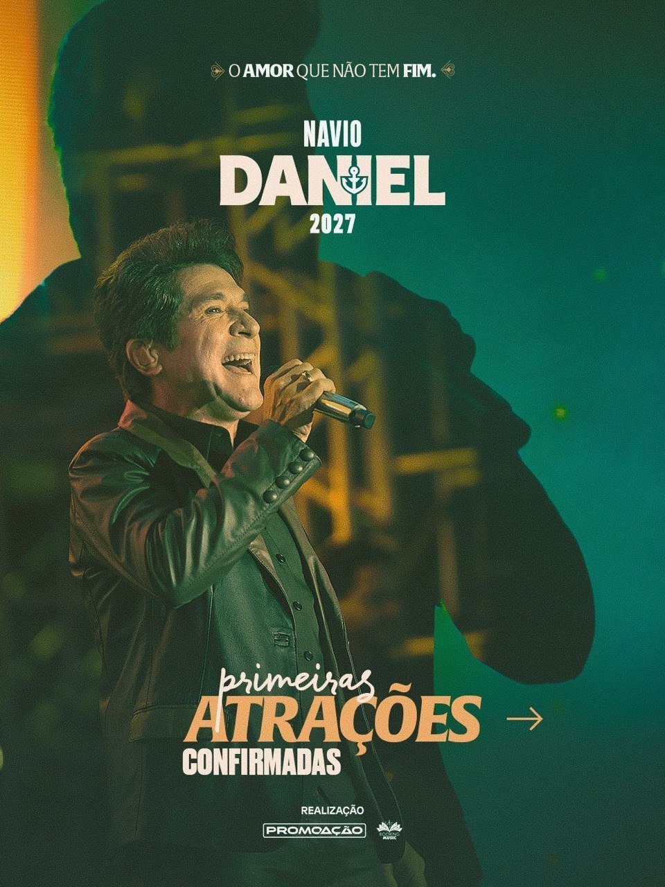 Navio Daniel 2027 - Atrações Confirmadas