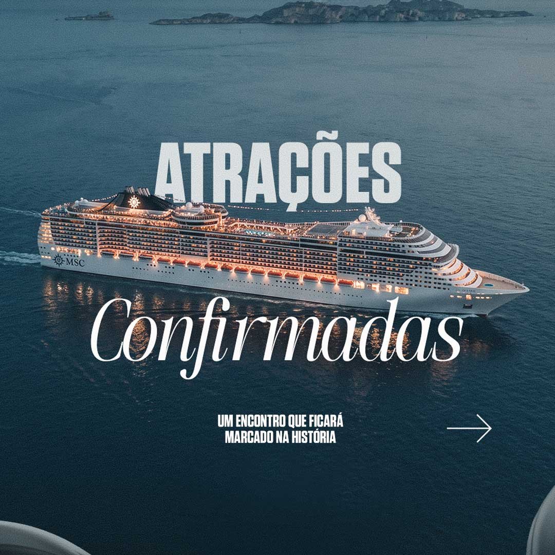 Navio Laura Pausini - Atrações Confirmadas