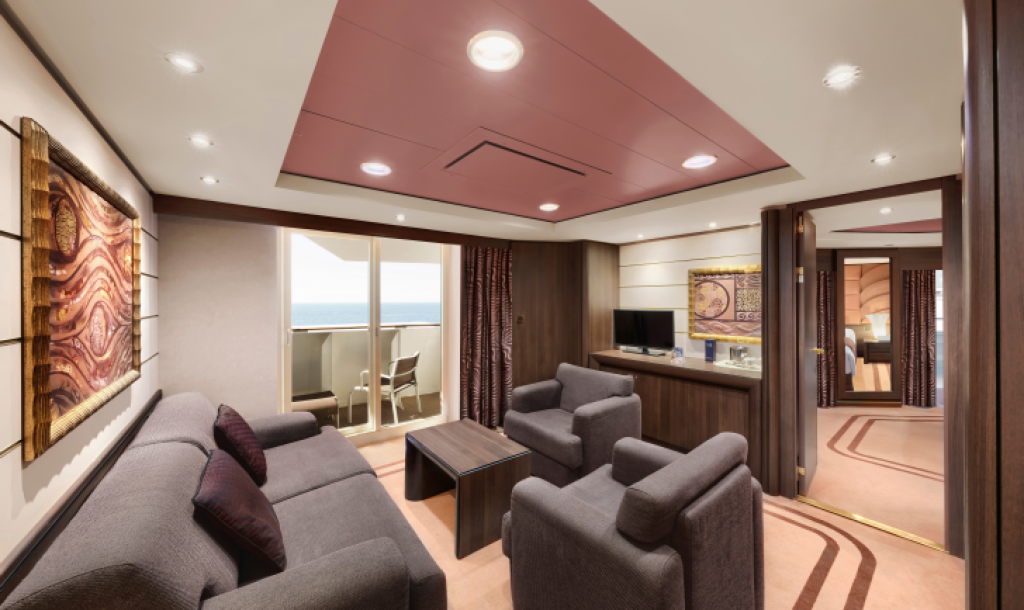 MSC Divina Suite Aurea sala