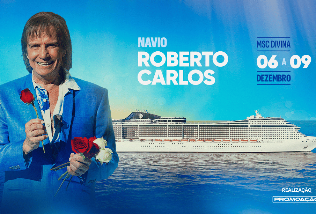 Navio Roberto Carlos 2026 - MSC Divina