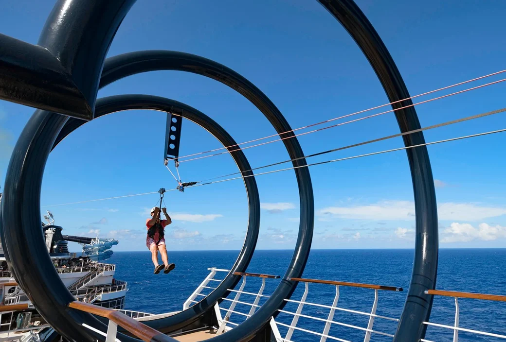 Tirolesa MSC Seaview